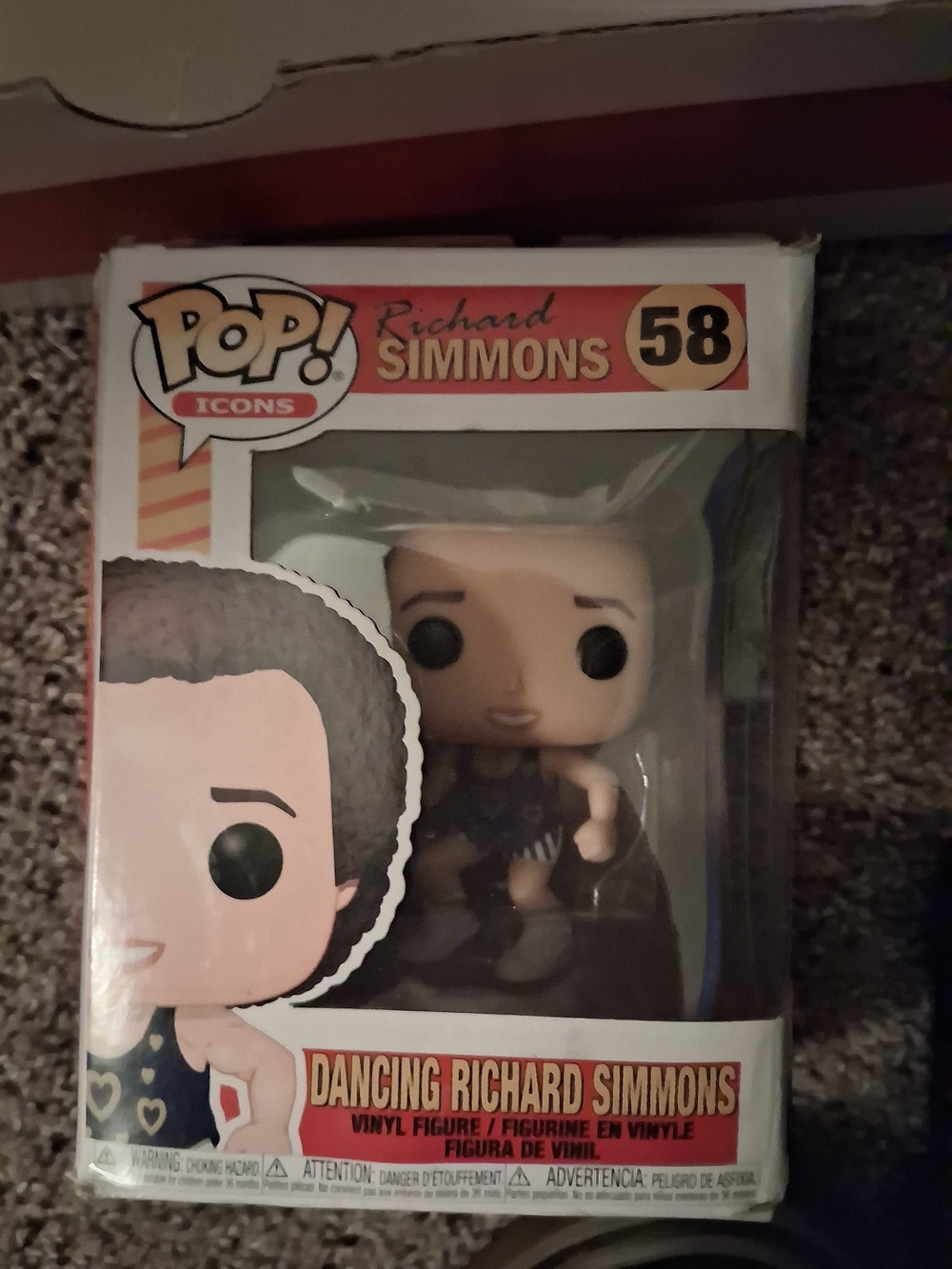 Funko Dancing Richard Simmons #58 Vinyl Figure